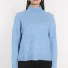 KOOKAÏ PULL COL MONTANT CONNIE Blue Store