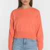 KOOKAÏ PULL COL ROND NOLWENN CORAIL Coraille Best