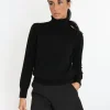 KOOKAÏ PULL COL ROULÉ ANITA Noir Flash Sale