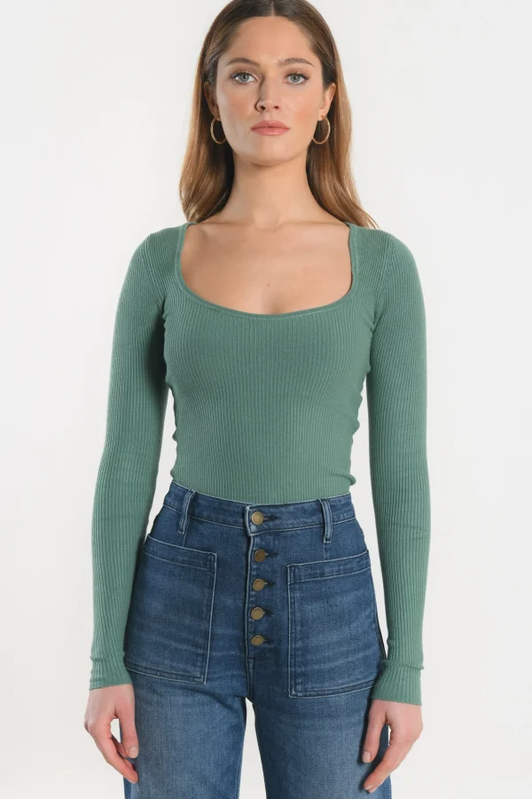 KOOKAÏ PULL COL U - LOLITA - GREEN GABLE Greengable Flash Sale