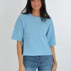 KOOKAÏ PULL CONNIE Blue Cheap