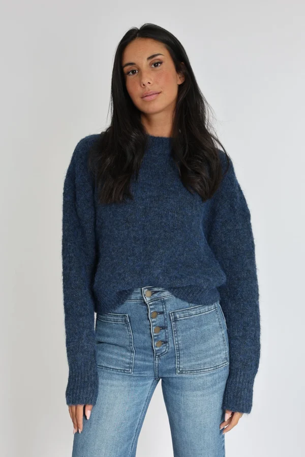 KOOKAÏ PULL COURT KYRA Navy Hot