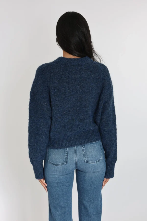 KOOKAÏ PULL COURT KYRA Navy Hot