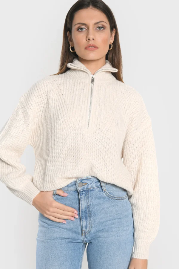 KOOKAÏ PULL MINA CAMIONEUR Ecru Hot