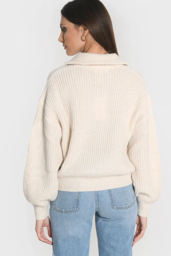 KOOKAÏ PULL MINA CAMIONEUR Ecru Hot