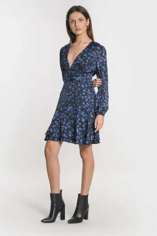 KOOKAÏ ROBE COURTE CAMILLE Marine Online