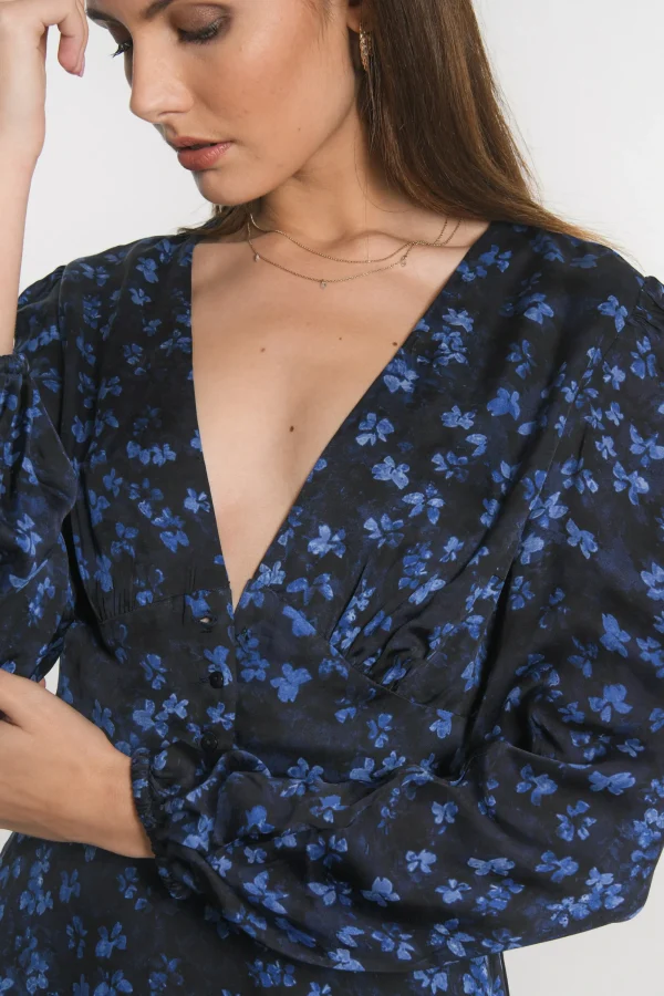 KOOKAÏ ROBE COURTE CAMILLE Marine Online