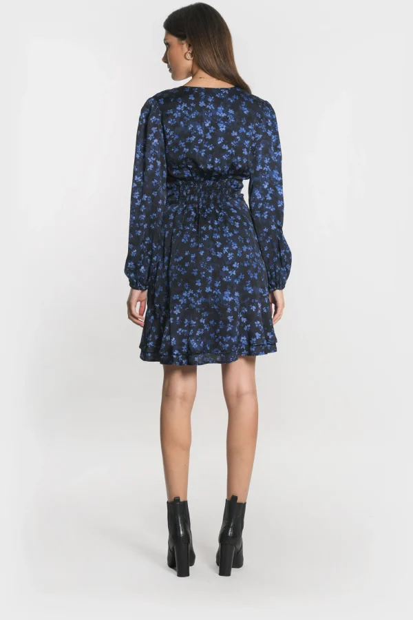 KOOKAÏ ROBE COURTE CAMILLE Marine Online