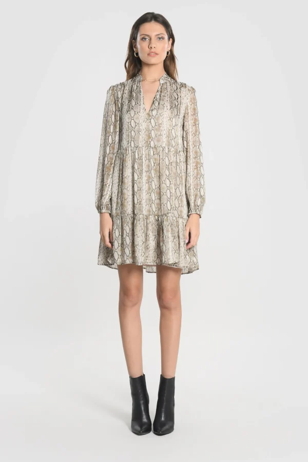 KOOKAÏ ROBE COURTE HENNA Beige Online