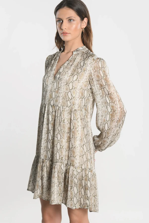 KOOKAÏ ROBE COURTE HENNA Beige Online