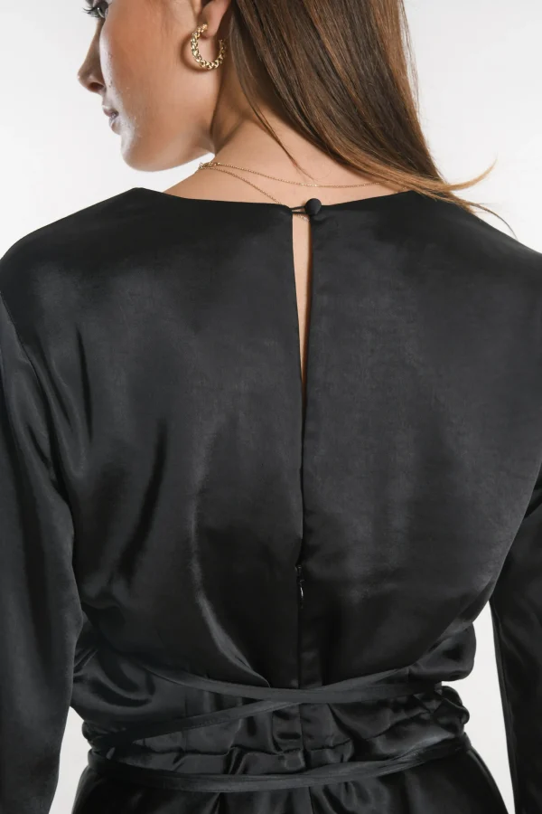 KOOKAÏ ROBE SIA VEE Noir Shop