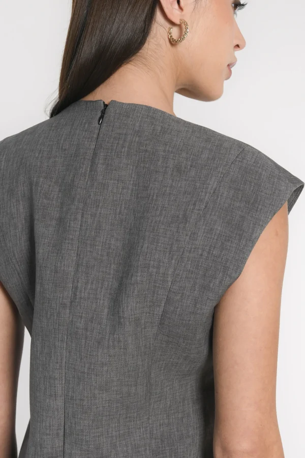 KOOKAÏ ROBE TESSA Gris Fashion