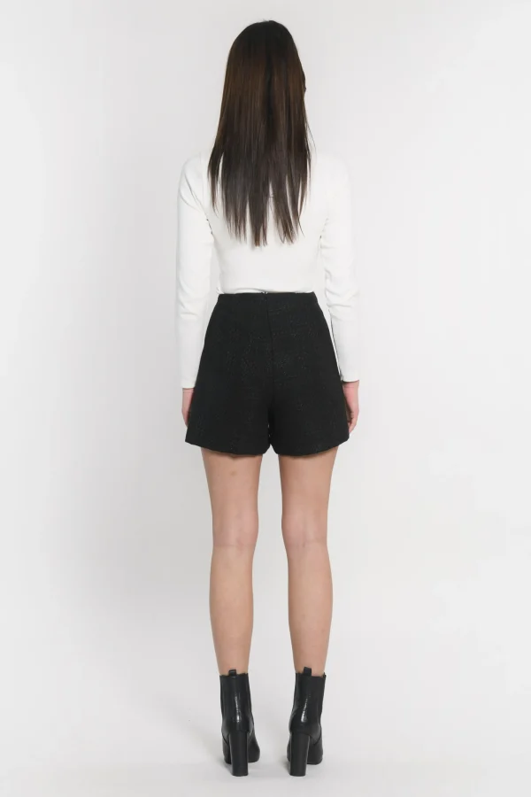 KOOKAÏ SHORT HALLY Noir Cheap