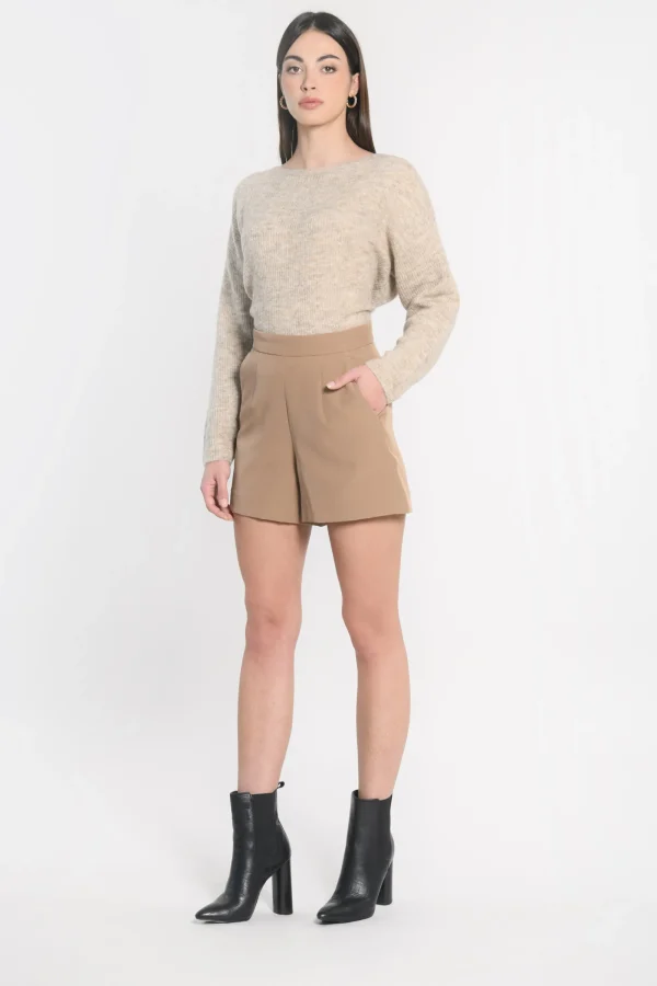 KOOKAÏ SHORT MATHILDA Macchiato Cheap