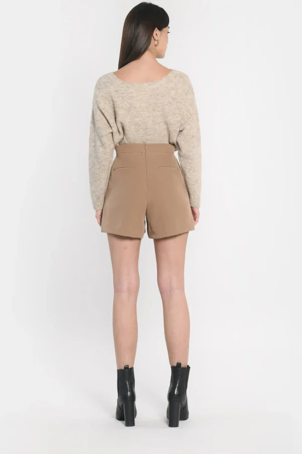 KOOKAÏ SHORT MATHILDA Macchiato Cheap