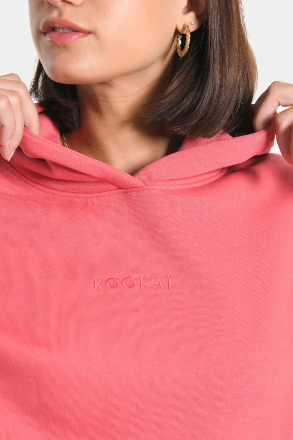 KOOKAÏ SWEAT CAPUCHE - SUZY - RAPTURE ROSE Rapturerose Fashion