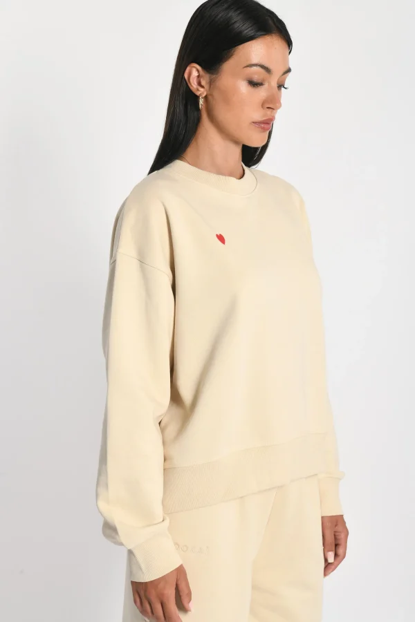 KOOKAÏ SWEATSHIRT COEUR - SUZY - Moonlight Store