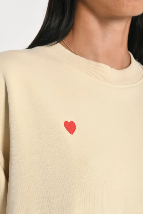 KOOKAÏ SWEATSHIRT COEUR - SUZY - Moonlight Store