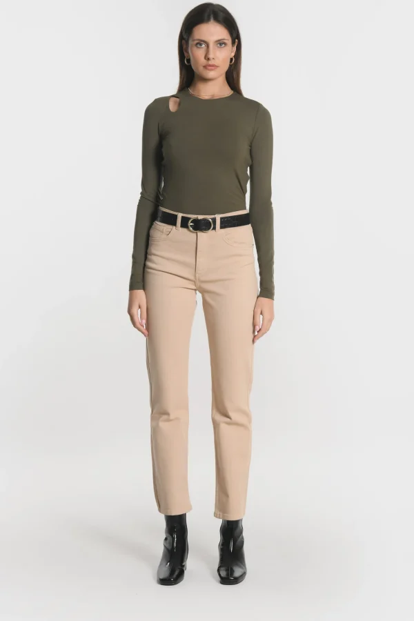 KOOKAÏ TEE SHIRT CATHY Kaki New