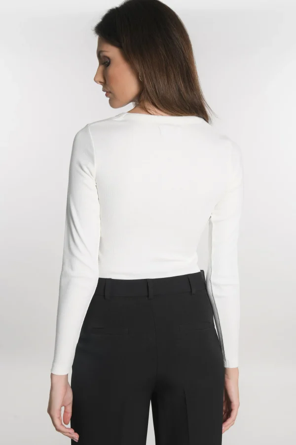 KOOKAÏ TEE SHIRT JANETTE Ecru New