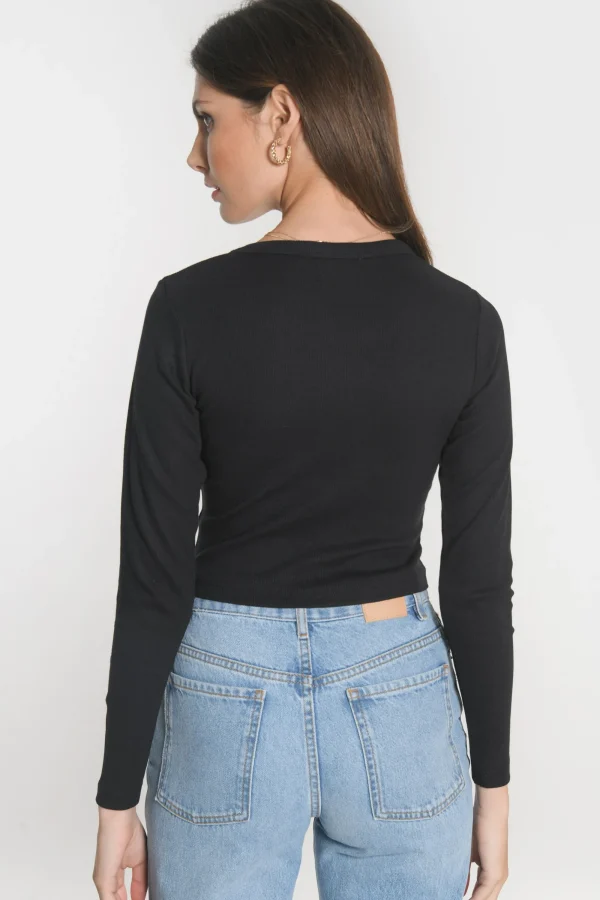 KOOKAÏ TEE SHIRT JANETTE Noir Clearance