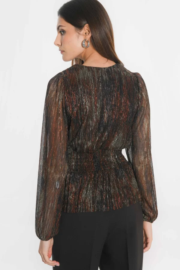 KOOKAÏ TOP - JANET - MULTI GOLD Multigold Clearance