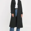 KOOKAÏ TRENCH LONG ASHER Noir Cheap