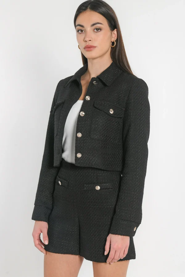 KOOKAÏ VESTE HALLY Noir Cheap