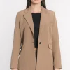 KOOKAÏ VESTE MATHILDA Macchiato Cheap