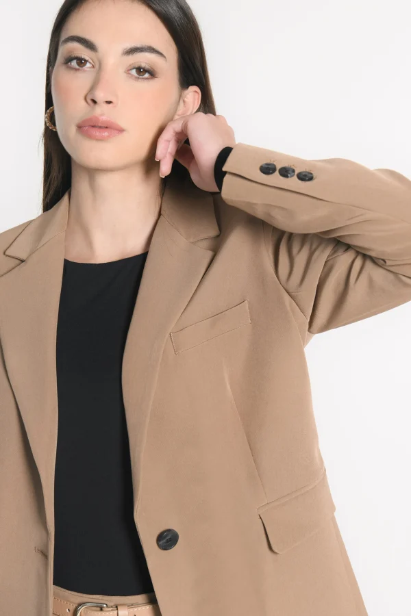 KOOKAÏ VESTE MATHILDA Macchiato Cheap