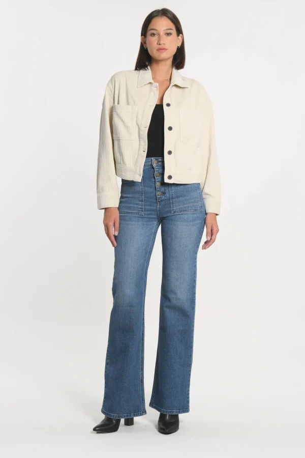 KOOKAÏ VESTE VELOURS SUZANNE CLAIR Beige New