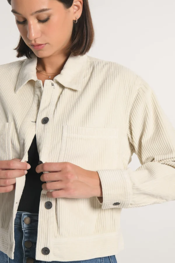 KOOKAÏ VESTE VELOURS SUZANNE CLAIR Beige New