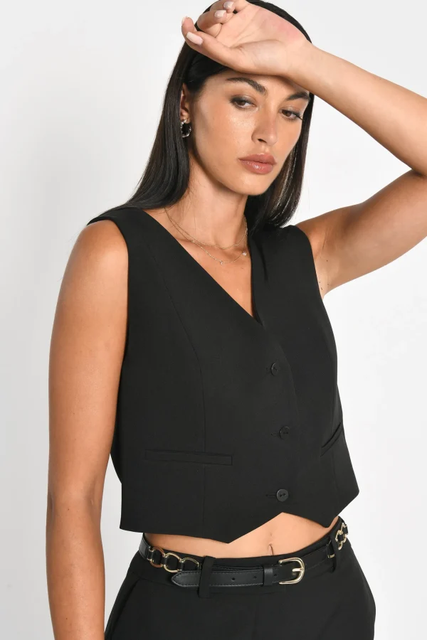 KOOKAÏ VESTON MATHILDA Noir Hot