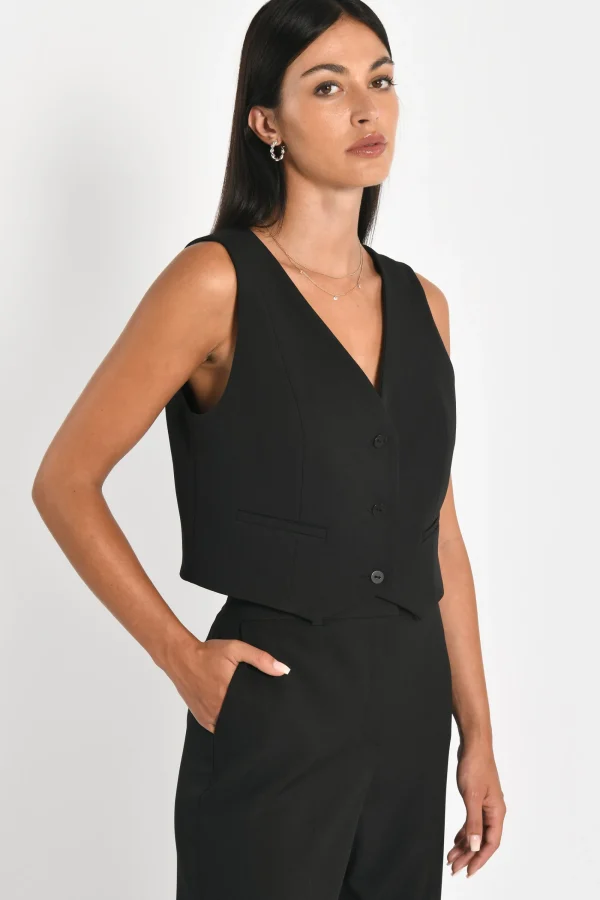 KOOKAÏ VESTON MATHILDA Noir Hot